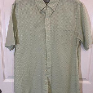 Everyday light green short sleeve button down shirt